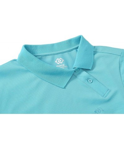 Golf Shirts Women Dri Fit Golf Wear for Women Moisture Wicking Collared Golf Shirts Sky Blue X-Small Large A02-sky Blue $8.94...