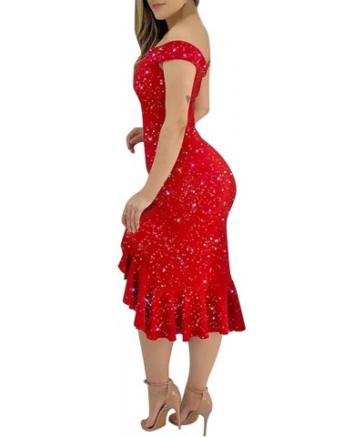 Women's New Years Eve Dress Dress Vintage 1920S Bead Fringe Sequin Lace Party Flapper Cocktail Prom Dress 7-red $24.44 Dresses