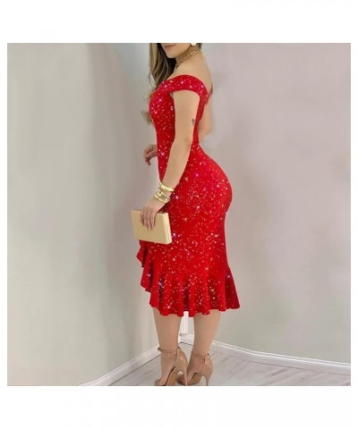 Women's New Years Eve Dress Dress Vintage 1920S Bead Fringe Sequin Lace Party Flapper Cocktail Prom Dress 7-red $24.44 Dresses