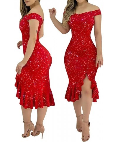 Women's New Years Eve Dress Dress Vintage 1920S Bead Fringe Sequin Lace Party Flapper Cocktail Prom Dress 7-red $24.44 Dresses