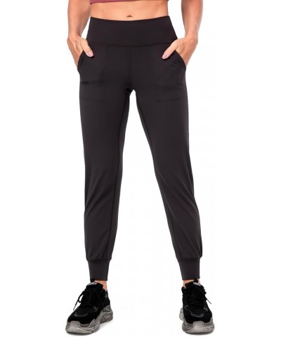 Women's Joggers Tapered Sweatpants Pockets Comfy Stretch Lounge Active Yoga Pants Charcoal Gray $13.74 Activewear