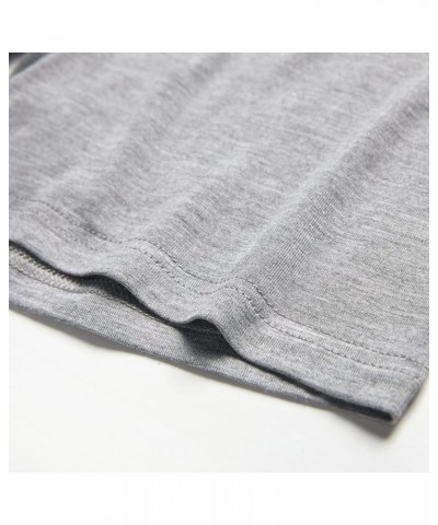 Women's Ultra Thin Stretch Short Leggings 1x Grey Plain $7.96 Leggings