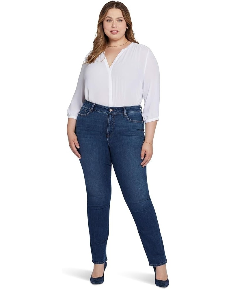 Plus Size High-Rise Marilyn Straight in Gold Coast Gold Coast $22.05 Jeans