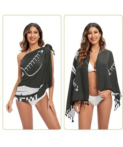 America We People Womens Swimsuit Wrap Cover Up Bikini Beach Long Sarong 70.9"x45.3 Pirates Skull01 $9.50 Swimsuits