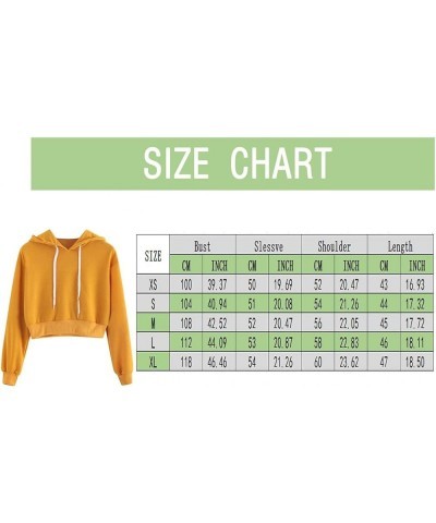 Womens Crop Top Hoodies,Women's Solid Long Sleeve Cute Ear Cat Sweatshirt Teen Girls Cropped Hooded Pullover Tops Shirts Zz-a...