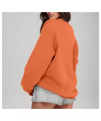 Long Sleeve Shirts for Women Valentine's Day Pullover Sweatshirts Print Off The Shoulder Fashion Plus Size Tops Z02 Orange $9...