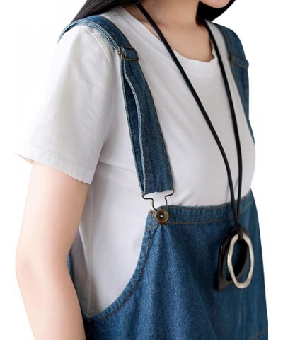 Women's Loose Baggy Denim Wide Leg Jumpsuit Rompers Overalls Style 7 $21.60 Overalls