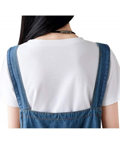 Women's Loose Baggy Denim Wide Leg Jumpsuit Rompers Overalls Style 7 $21.60 Overalls