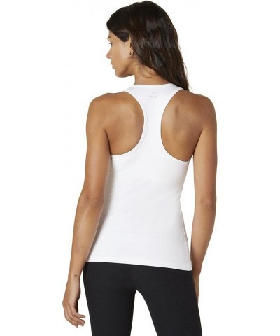 Plus Size Spacedye Racerback Tank Cloud White $46.00 Activewear