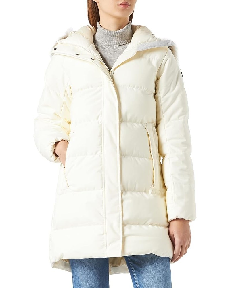 Women's Blossom Puffy Parka Jacket 047 Snow $70.48 Jackets