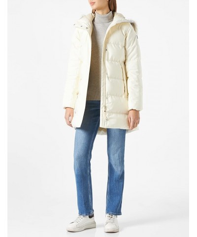 Women's Blossom Puffy Parka Jacket 047 Snow $70.48 Jackets