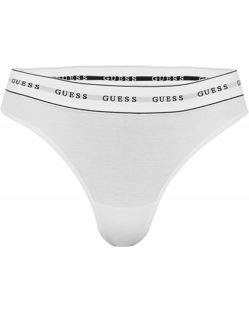 Women's Carrie Thong Panty Pure White $5.55 Lingerie