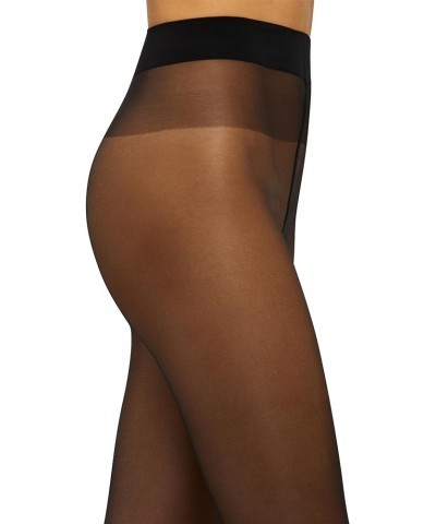 Satin Touch Tights For Women Black $16.40 Socks