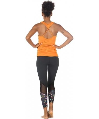 Workout Yoga Fitness Sports Racerback Tank Tops for Women Dark Cheddar $13.19 Activewear