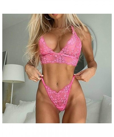 Sexy Lingerie for Women Women's Lingerie, Sleep & Lounge for Sex Naughty Sissy Women's Exotic Lingerie Sets Pink $5.71 Lingerie