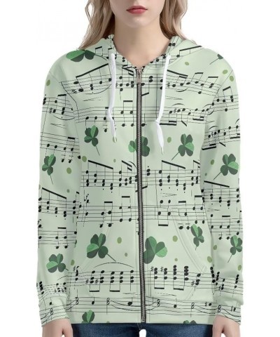 Women Long Sleeve Zip-Up Hoodie Jacket Sweatshirt Coat St Patricks Day 7 $21.42 Jackets