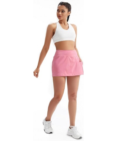 Flowy Skort Shorts for Women Gym Yoga Athletic Workout Running Tennis Skirt Cute Girls Trendy Clothes Casual Summer Pink $13....