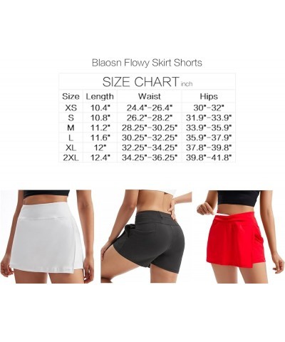 Flowy Skort Shorts for Women Gym Yoga Athletic Workout Running Tennis Skirt Cute Girls Trendy Clothes Casual Summer Pink $13....