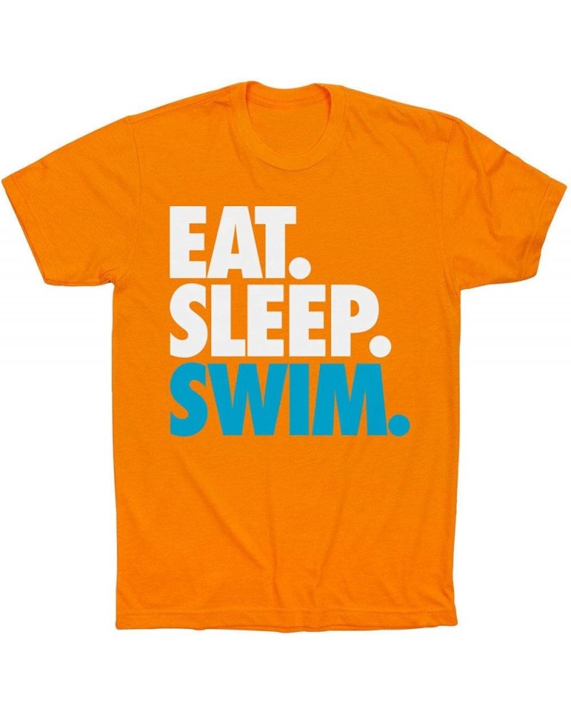 Eat. Sleep. Swim. T-Shirt | Swimming Tees by ChalkTalk Sports | Multiple Colors | Youth and Adult Sizes Youth Orange $15.51 A...