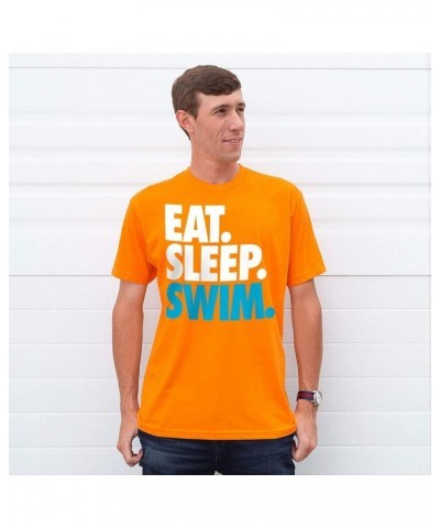 Eat. Sleep. Swim. T-Shirt | Swimming Tees by ChalkTalk Sports | Multiple Colors | Youth and Adult Sizes Youth Orange $15.51 A...