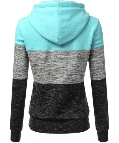 Casual Hoodies for Women Long Sleeves Oversized Sweatshirts with Poackets Fashion Outwear Hooded 2023 Fashion D-blue $7.41 Ho...