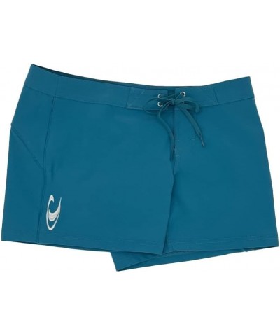 Women's Standard Saltwater Solid Stretch 5" Boardshorts Blue Moon | South Pacific 5 $26.97 Swimsuits