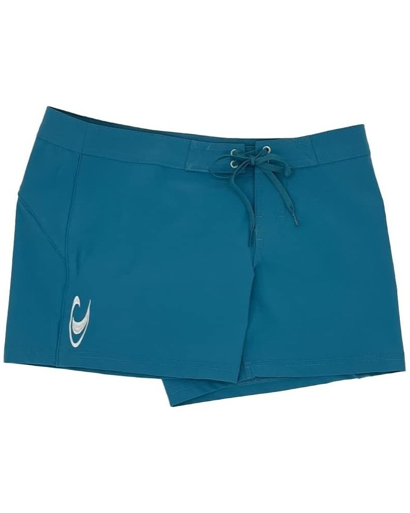 Women's Standard Saltwater Solid Stretch 5" Boardshorts Blue Moon | South Pacific 5 $26.97 Swimsuits