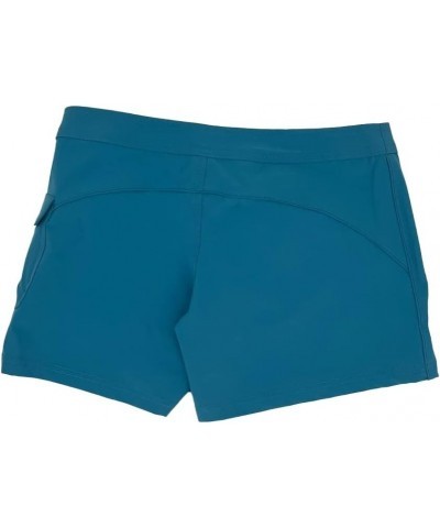 Women's Standard Saltwater Solid Stretch 5" Boardshorts Blue Moon | South Pacific 5 $26.97 Swimsuits