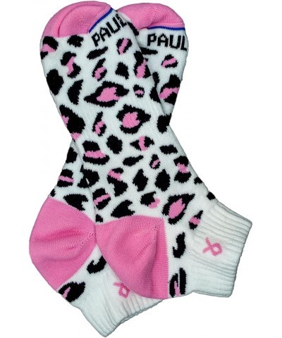 Pink Ribbon Breast Cancer Awareness Socks That Give Back - Super Soft, Premium Construction, Made in USA Cotton Leopard $9.17...