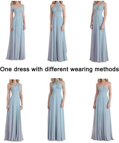 Bridesmaid Dresses Long Prom Dresses Multiple Wearing Methods Bridesmaid Gowns Pink $46.74 Dresses