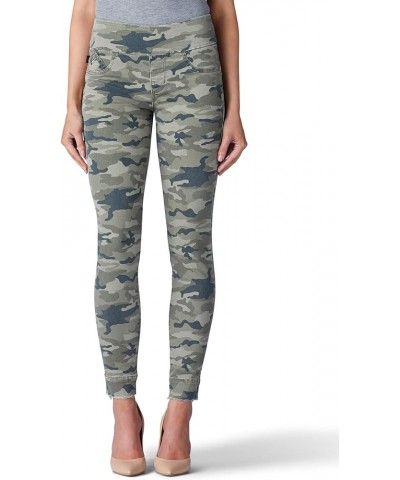 Women's Denim Rx Fever Stretch Jean Legging Delirious - Green Camo $21.62 Leggings