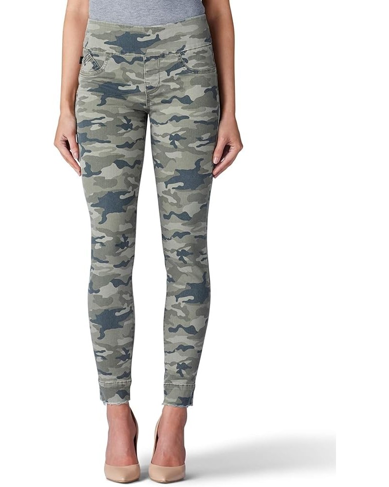 Women's Denim Rx Fever Stretch Jean Legging Delirious - Green Camo $21.62 Leggings