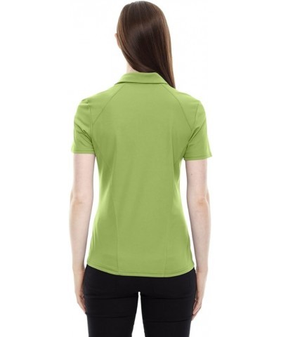 North End Womens Recycled Polyester Performance Pique Polo (78632) Cactus Gren 415 $6.57 Shirts