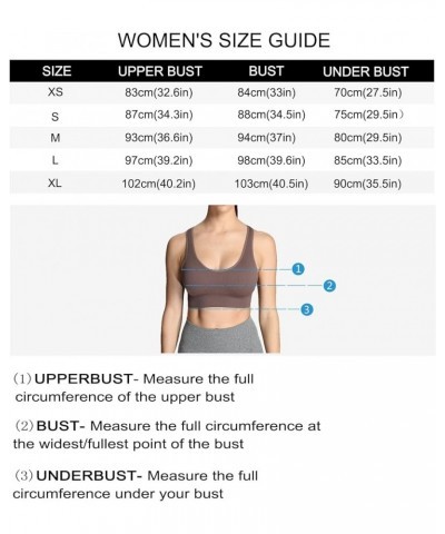 Women's Workout Ribbed Seamless Sports Bras Fitness Running Yoga Crop Tank Top Set Sail Blue $10.19 Lingerie