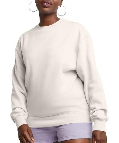 Originals Women's Fleece Sweatshirt, Midweight Sweatshirt for Women, Placed Flowers Natural $10.35 Activewear