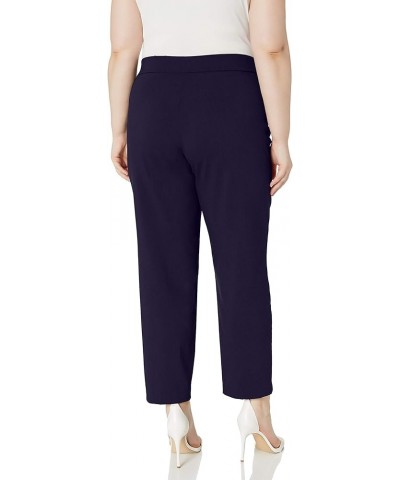 Women's Allure Slimming Plus Size Stretch Pants-Modern Fit Navy $11.44 Pants