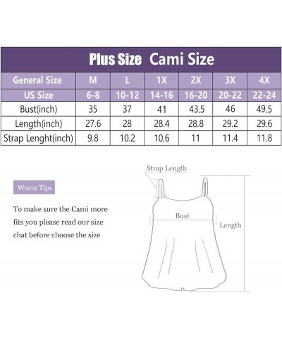 Plus Size Tank Tops for Women Loose Fit Camisole Cami Dressy Spaghetti Strap Sleeveless Blouse Tunic A-0 Christmas $9.53 Tanks