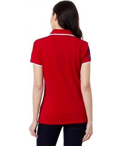 USPA Triple Crown Polo Shirt Engine Red $10.88 Shirts