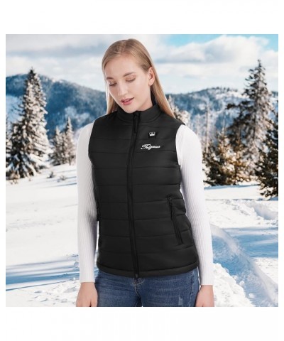 Heated Vest Women with Battery Pack,Women's Heated Warm Vest Electric Rechargeable Heating Vest Black $26.54 Vests