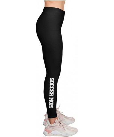 Mothers Day Soccer Mom Gift Softball Mom Leggings for Women Mom Life Leggings / Soccer Mom $10.50 Leggings