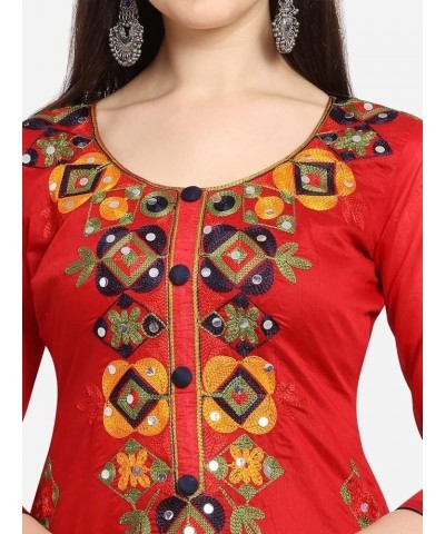 salwar kameez Set for women ready to wear Indian Plus Size Party Wear patiala dresses for women Red $31.35 Dresses