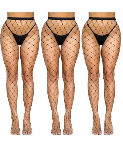 Mesh Pants Sheers Plus Size Fishnet Stockings for Women Pantyhose Bodysuit Tights Leggings Dancewear Medias Black S Net $9.71...