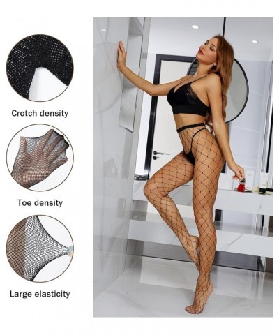 Mesh Pants Sheers Plus Size Fishnet Stockings for Women Pantyhose Bodysuit Tights Leggings Dancewear Medias Black S Net $9.71...