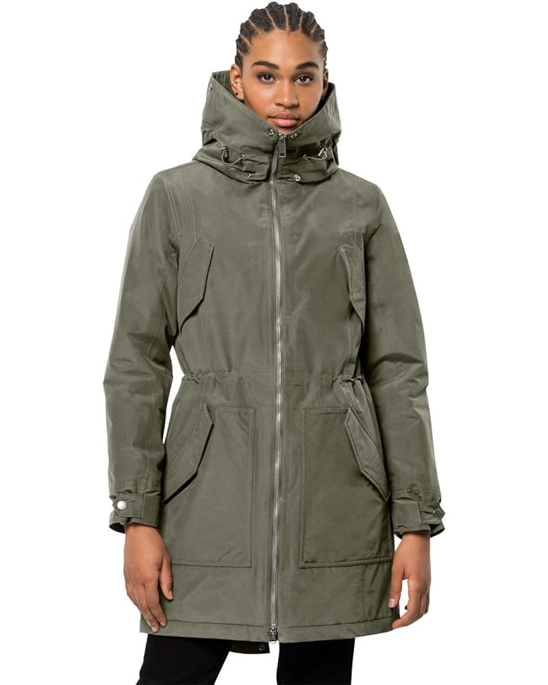 Women's Standard Rocky Point Parka Dusty Olive $61.20 Jackets