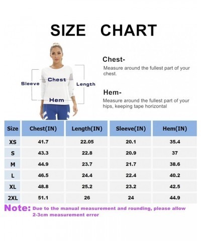 Workout Shirts for Women,Womens Mesh Athletic Shirt Yoga Gym Tops Sportwear 3/4 Sleeve Workout Tops for Women Black $16.23 Ac...