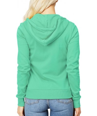 Women's Slim Fit Zip Up Hoodie Lightweight Long Sleeve Kangaroo Pocket Basic Casual wear Oscwohol033-spearmint $16.91 Hoodies...