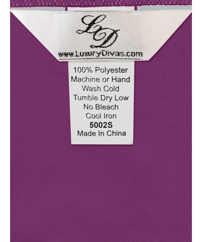 Sheer Knee Length Cover Up Sarong Wrap for Women Purple $12.23 Swimsuits