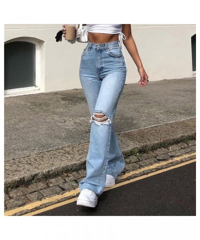 Petite Jeans for Women Pants Waisted Trousers Jeans Lace Poket Denim Women's Jeans Jeans for Women Petite Jeans for Blue 10 $...