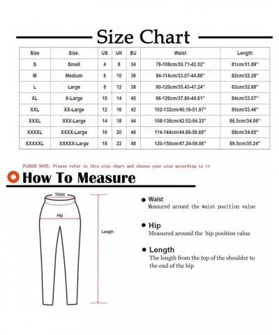 Capri Pants for Women 2024 Casual Summer Linen Pants Drawstring Elastic High Waist Straight Wide Leg Cropped Trouser Holiday ...