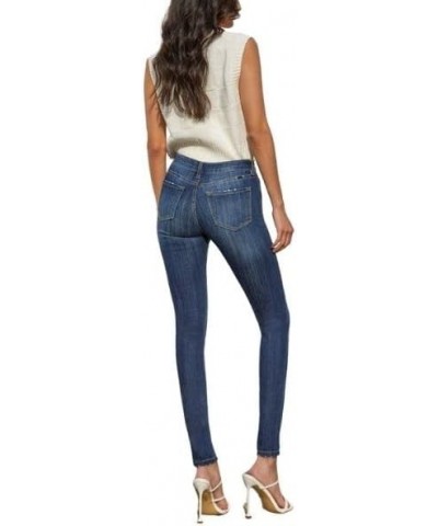 Kancan Women's Mid Rise Super Skinny Jeans - KKC7085LOH Dark $31.05 Jeans